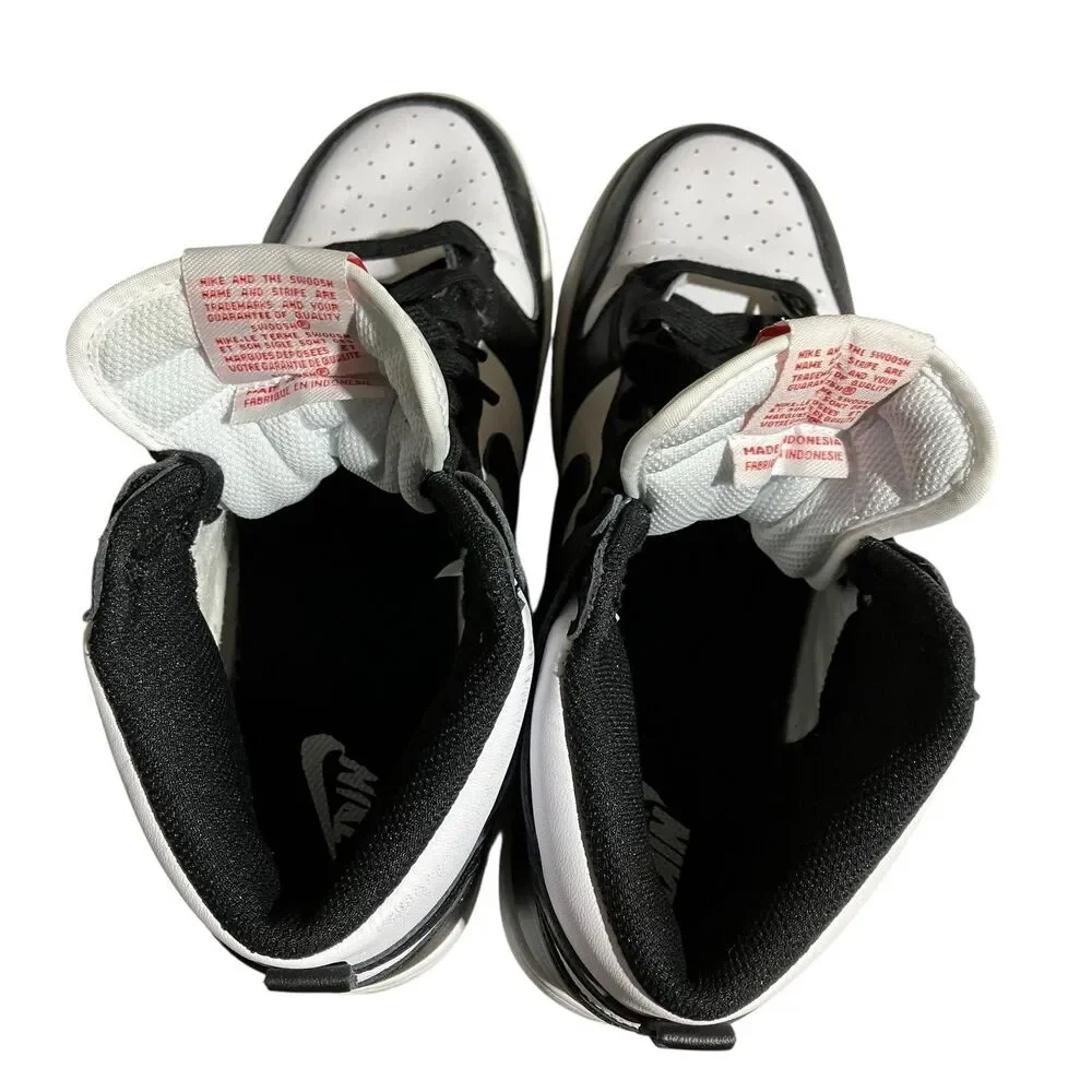 Nike Black Dunk High Panda White Sneakers Streetwear DD1869 103 - Picture 7 of 9